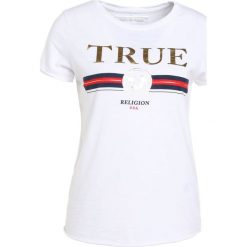 T-shirty damskie: True Religion BOXY CREW ARTWORK Tshirt z nadrukiem white