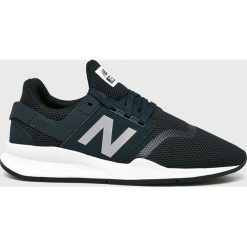 New Balance - Buty MS247FD. Niebieskie sneakersy męskie New Balance, z okrągłym noskiem, na sznurówki. W wyprzedaży za 329,90 zł.