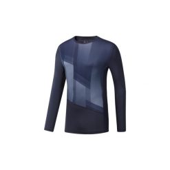 T-shirty z długim rękawem Reebok Sport Koszulka One Series Training Compression. Szare koszulki męskie Reebok Sport, s, bez wzorów, bez kołnierzyka, z długim rękawem, długie. Za 179,00 zł.