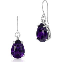 PROMOCJA Kolczyki Srebrne - srebro 925, Cyrkonia,swarovski. Szare kolczyki damskie W.KRUK, z cyrkonią, srebrne. W wyprzedaży za 99,00 zł.