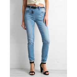 Spodnie jegginsy damskie jeansowe jeansy ze wzorem. Jeansy damskie Merg Selection, m, z bawełny. Za 69,00 zł.