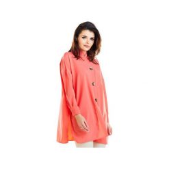Koszula oversize z długim rękawem B263. Czarne koszule damskie Awama, xl, z tkaniny. Za 149,00 zł.