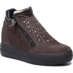 Sneakersy IGI&CO - 4153811 Grig. Szare półbuty damskie IGI&CO, ze skóry. W wyprzedaży za 299,00 zł.