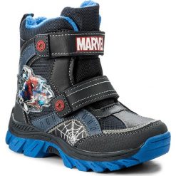 Buty zimowe chłopięce: Śniegowce SPIDERMAN ULTIMATE – CP40-6300YSPRMV Granatowy