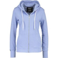 Bluzy damskie: Superdry Bluza rozpinana 90s soft blue marl