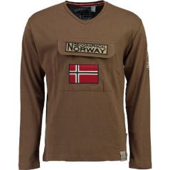 T-shirty męskie: Koszulka „Jiclass” w kolorze jasnobrązowym