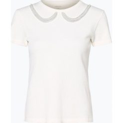 Marc Cain Collections - T-shirt damski, beżowy. Brązowe t-shirty damskie Marc Cain Collections, z bawełny. Za 449,95 zł.