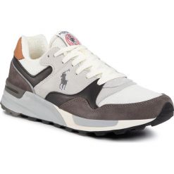 Sneakersy POLO RALPH LAUREN - Trckstr Pony 809786694002 New Graphite/Egret/Skyline Gry. Szare sneakersy męskie Polo Ralph Lauren, bez zapięcia. Za 599,00 zł.