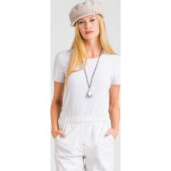 BLUZKA ENEA MAX MARA LEISURE. Bluzki damskie Max Mara Leisure, s, bez wzorów, z materiału, z okrągłym kołnierzem, bez rękawów. Za 399,00 zł.