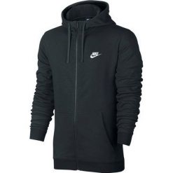 Nike NSW Hoodie FZ 804391-010. Czarne bluzy męskie Nike, m, bez wzorów, z bawełny, bez kołnierzyka, bez rękawów, bez kaptura. W wyprzedaży za 219,99 zł.