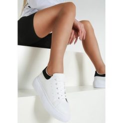 Biało-Czarne Sneakersy Amiee. Białe sneakersy damskie Renee. Za 89,99 zł.