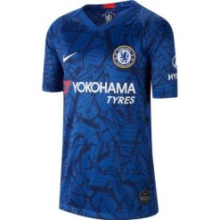 Koszulka chłopięca Chelsea Fc Y Nk Brt Stadium Jsy Ss Home niebieska r. L (AJ5798 495). Niebieskie t-shirty chłopięce Nike, bez wzorów, bez rękawów. Za 146,00 zł.