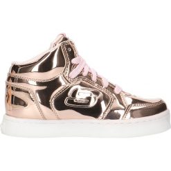 Buty Skechers Energy Lights (10771L-RSGD). Różowe buty dziewczęce zimowe Skechers, bez zapięcia. Za 179,99 zł.