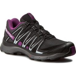 Buty SALOMON - Xa Lite W 394655 20 V0 Black/Magnet/Grape Juice. Czarne buty damskie do biegania marki Salomon, ze skóry ekologicznej. Za 499,00 zł.