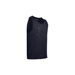 Topy na ramiączkach / T-shirty bez rękawów Under Armour Sportstyle Logo Tank 1329589-001. Czarne t-shirty męskie Under Armour, xl, bez wzorów, bez kołnierzyka. Za 79,99 zł.