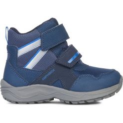 Geox buty zimowe chłopięce Kuray 30 niebieskie. Niebieskie buty chłopięce zimowe Geox, bez zapięcia. Za 329,00 zł.