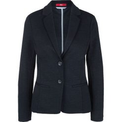 S.Oliver Damski marynarka 04.899.43.6032 .5959 Navy (rozmiar 44). Niebieskie kurtki damskie S.Oliver, s, bez wzorów, z materiału. W wyprzedaży za 232,00 zł.