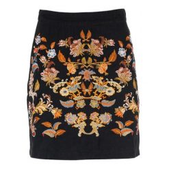 Desigual Spódnica Damska Bruna 38 Czarny. Czarne spódniczki damskie marki Desigual, bez wzorów, eleganckie. W wyprzedaży za 377,00 zł.