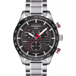 PROMOCJA ZEGAREK TISSOT T-Sport T100.417.11.051.01. Czarne zegarki męskie marki TISSOT, ze stali. W wyprzedaży za 2596,00 zł.