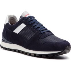 Sneakersy TOGOSHI - TG-12-02-000070 607. Niebieskie sneakersy męskie marki Togoshi, na co dzień, bez wzorów, z zamszu, bez zapięcia. Za 569,00 zł.
