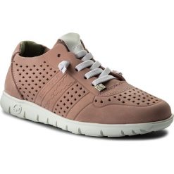 Półbuty damskie: Półbuty SLOW WALK – Morvi-W 10500W Nobuck Pink