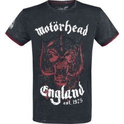 Motörhead EMP Signature Collection T-Shirt ciemnoszary/czerwony. Czerwone t-shirty męskie z nadrukiem marki Motörhead, xl, z okrągłym kołnierzem. Za 144,90 zł.