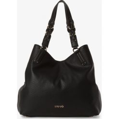 Liu Jo Collection - Damska torba shopper, czarny. Czarne torby damskie na zakupy Liu Jo Collection, bez wzorów, bez dodatków. Za 649,95 zł.
