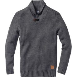 Swetry klasyczne męskie: Sweter Regular Fit bonprix szary melanż