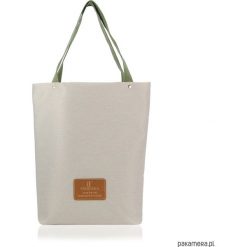 TOREBKA SHOPPERKA 2098. Torebki klasyczne damskie Pakamera, bez wzorów, duże, bez dodatków. Za 89,00 zł.