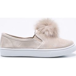 Answear - Tenisówki Secret. Szare tenisówki damskie ANSWEAR, z gumy. W wyprzedaży za 39,90 zł.