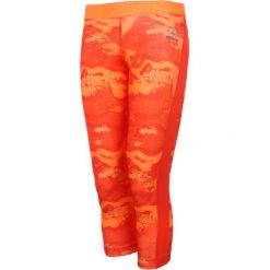 Legginsy sportowe damskie: legginsy damskie 3/4 REEBOK WOROUT READY PRINTED CAPRI / AP4301