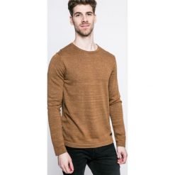 Produkt by Jack & Jones - Sweter. Szare swetry męskie marki PRODUKT by Jack & Jones, xxl, bez wzorów, z bawełny, z okrągłym kołnierzem, bez kaptura. W wyprzedaży za 49,90 zł.