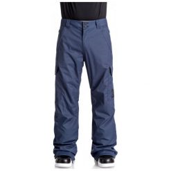 DC Spodnie Snowboardowe Banshee Pnt M Snpt bsn0 Insignia Blue L. Niebieskie spodnie męskie DC, na zimę, m, bez wzorów, sportowe. W wyprzedaży za 499,00 zł.