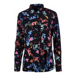 Desigual Koszula Damska S Czarny. Czarne koszule damskie Desigual, na co dzień, s, bez wzorów, bez kołnierzyka, bez rękawów. W wyprzedaży za 255,00 zł.