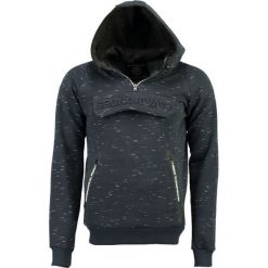 Geographical Norway bluza męska Gymsport XXL ciemnoniebieska. Niebieskie bluzy męskie Geographical Norway, xxl, bez wzorów, z kapturem, bez rękawów, z kapturem. Za 179,00 zł.