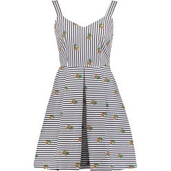 Sukienki: Louche EVONNE STRIPE Sukienka letnia navy/ivory