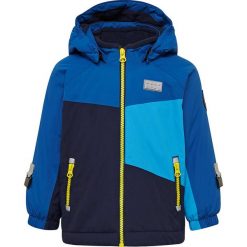 Kurtka zimowa w kolorze niebieskim. Niebieskie kurtki niemowlęce Legowear, bez wzorów, bez kaptura. W wyprzedaży za 219,95 zł.