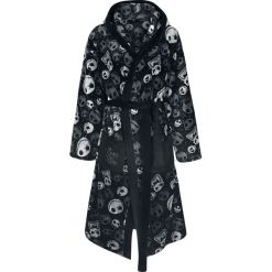 Miasteczko Halloween Classic Skull Szlafrok czarny/szary. Czarne szlafroki męskie marki Miasteczko Halloween. Za 199,90 zł.