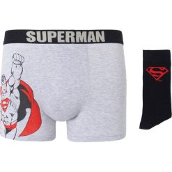Bokserki męskie: Pudełko z bokserkami i skarpetkami SUPERMAN