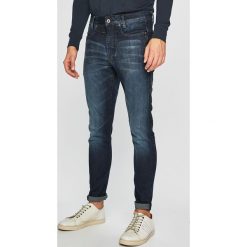 G-Star Raw - Jeansy D-Staq Zip. Niebieskie jeansy męskie G-Star RAW, bez wzorów, retro. W wyprzedaży za 429,90 zł.