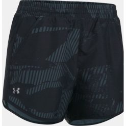Spodenki sportowe męskie: Under Armour Spodenki damskie Fly-By Perforated Shorts czarne r. M (1297126-009)