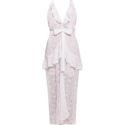 Sukienki hiszpanki: For Love & Lemons RUFFLE Sukienka koktajlowa ivory floral
