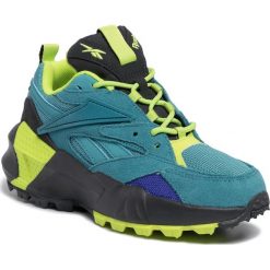 Buty Reebok - Aztrek Double Mix Trail EG8907 Minmis/Trgry8/Neolim. Zielone półbuty damskie Reebok, bez wzorów, z zamszu, bez obcasa, na płaskiej podeszwie, bez zapięcia. Za 399,00 zł.