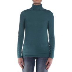Golfy damskie: Sweter w kolorze turkusowym