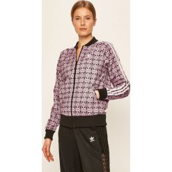 Adidas Originals - Bluza. Różowe bluzy damskie adidas Originals, bez wzorów, z tkaniny, bez rękawów, bez kaptura. Za 269,90 zł.