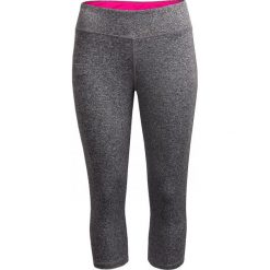 Legginsy treningowe damskie SPDF602 - ciemny szary melanż - Outhorn. Szare spodnie damskie Outhorn. W wyprzedaży za 49,99 zł.