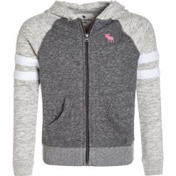 Abercrombie & Fitch COLORBLOCKED CORE FULLZIP Bluza rozpinana dark grey/light grey. Szare bluzy dziewczęce marki Abercrombie & Fitch, z bawełny. W wyprzedaży za 159,20 zł.