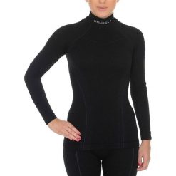 Brubeck Bluza damska Wool czarna r.XL (LS11930). Czarne bluzy sportowe damskie marki Brubeck, xl. Za 166,41 zł.