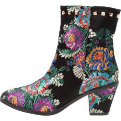 Botki damskie lity: Glamorous Botki black/multicolor