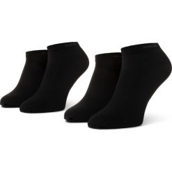 Zestaw 2 par niskich skarpet unisex BOSS - 2P As Uni Cc 50388443 001. Czarne skarpetki damskie Boss, bez wzorów, z elastanu. Za 59,00 zł.